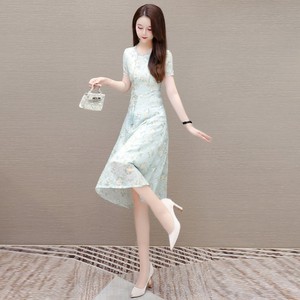新中式旗袍复古中国风女装改良版连衣裙夏季年轻款高端气质江南风