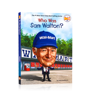 英文原版 Who Was Sam Walton? 山姆·沃尔顿是谁？沃尔玛创始人 Who Was/Is 系列进口原版人物传记 中小学生课外阅读儿童读物童书