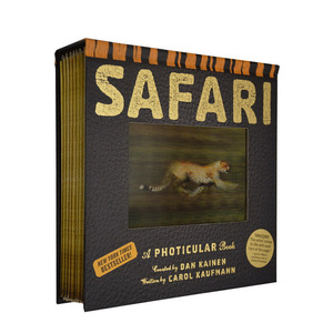 光与影视觉书 Safari A Photicular Book 会动的3D立体翻翻书 英文原版绘本 视觉动画书系列 纽约时报畅销书 3D图片书 草原