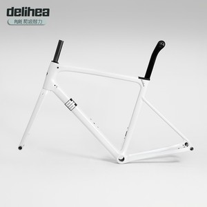delihea自行车PURE纯色系列T800超轻补强全碳纤T800爬坡公路车架