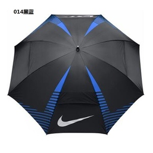 耐克Nike高尔夫球伞 自动双层防风防晒长柄遮阳golf雨伞 GGA306