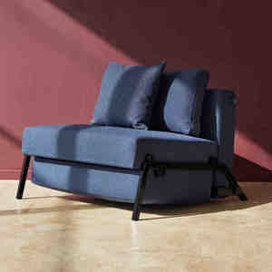 丹麦依诺维绅单人折叠沙发床库特北欧轻奢小户型设计师布艺沙发