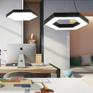 办公室吊灯 现代简约个性健身房店铺装饰灯led造型灯创意异形灯具