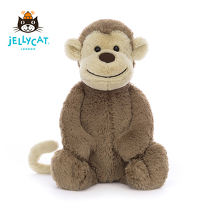 英国Jellycat经典害羞系列猴子婴儿毛绒安抚玩具公仔娃娃