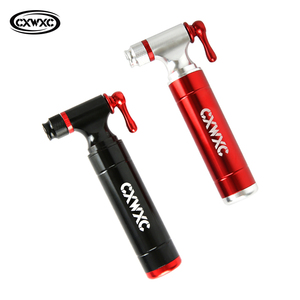 CXWXC自行车快速充气嘴打气筒CO2充气头气瓶公路山地补胎工具美法