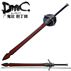 DMC鬼泣但丁剑叛逆之刃猎魔刀剑COS武器金属模型道具未开刃