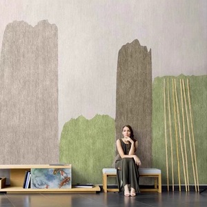 北欧简约个性艺术3d墙纸抽象几何客厅沙发壁布电视背景墙装饰墙布