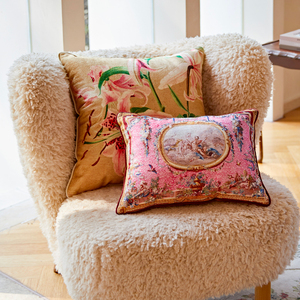偏爱集轻奢法式抱枕复古风美式高级感客厅沙发靠枕欧式粉色靠垫套