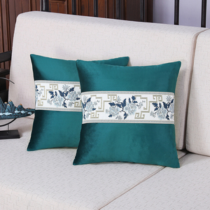 中式红木沙发抱枕古典靠背床头靠包客厅大号靠腰枕含芯中国风靠垫