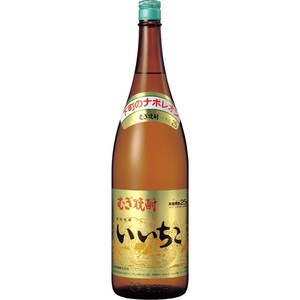 iichiko亦竹本格 25度大麦烧酒1.8L 玉极阁烧酌 进口日本烈酒蒸馏