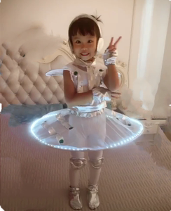 儿童科技感潮服走秀演出服宇航员太空人运动会机器新科幻舞蹈服装