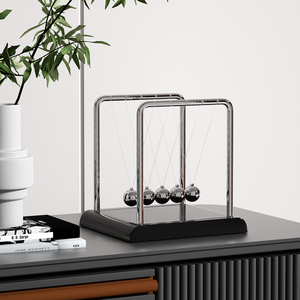 牛顿摆球永动机仪磁悬浮混沌小摆件办公桌创意家居装饰品现代优质