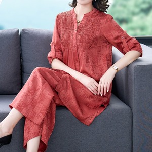 休闲时尚套装女夏装2024新款洋气减龄网红高端奢华品牌修闲三件套