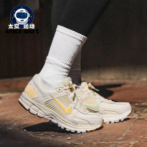 耐克女鞋Nike Zoom Vomero 5白绿奶黄气垫运动跑步鞋FV3638-171