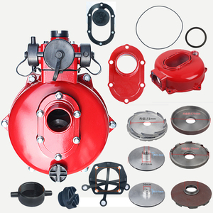 2寸消防泵高扬程水泵配件大全单叶轮 双叶轮罩168 170F进水口座