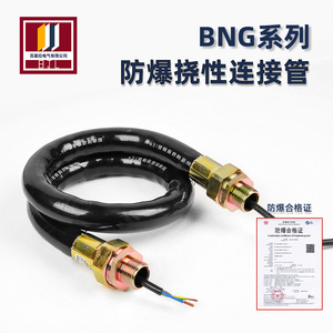 BNG防爆挠性连接线管DN15电缆穿线防暴扰性金属软管4分6分1寸DN25