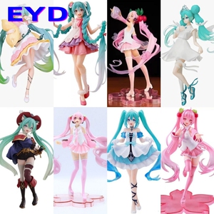 樱花初音手办未来Miku舞蹈灰姑娘初音模型摆件礼物动漫周边公仔