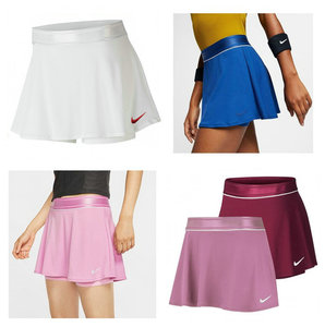 现货耐克Nike莎拉波娃女子网球短裙小白裙 内置打底裤939318系列