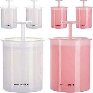 Uonlytech 6 件套泡沫机适用于洗面奶 洁面乳泡沫杯鞭子泡泡机棉