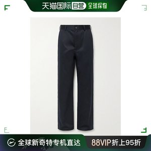 香港直邮潮奢 NILI LOTAN 男士 Corentin 直筒棉质斜纹布裤子 219