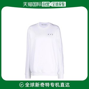 香港直邮OFF WHITE 白色女士卫衣/帽衫 OWBA055F21JER009-0110