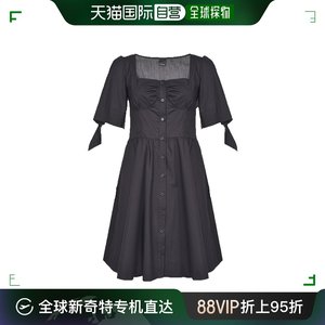 香港直邮潮奢 Pinko 品高 女士 短袖连衣裙 103618A19U