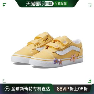 香港直邮潮奢 Vans 范斯 女童Old Skool V 花朵运动休闲鞋(婴儿/)