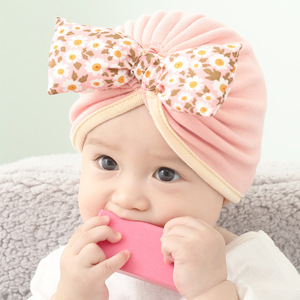 3-12个月婴儿帽子春秋款薄款新生儿婴幼儿宝宝初生纯棉胎帽秋冬季