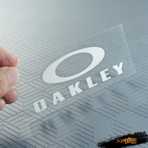 OAKLEY贴纸欧克利单板滑雪板标贴 防水防晒镂空贴纸滑雪镜装饰贴