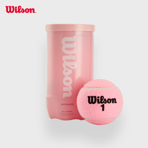 wilson威尔胜2024年限定樱花粉色网球初学者训练比赛专用球2粒装