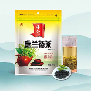 蓬江 珠兰花茶重庆黔江特产一级茶叶明前绿茶朱兰花茶散装200g