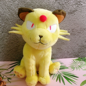 日本神奇宝贝口pokemon fit猫老大毛绒公仔玩偶宝可梦模型盲盒