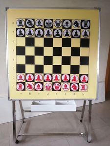 1米中国象棋磁性磁力教学棋盘 中国象棋国际象棋讲课棋盘 挂盘
