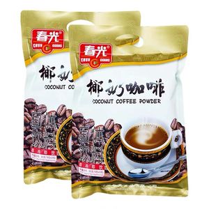 春光椰奶咖啡360g袋海南特产速溶三合一咖啡粉营养早餐下午茶整箱