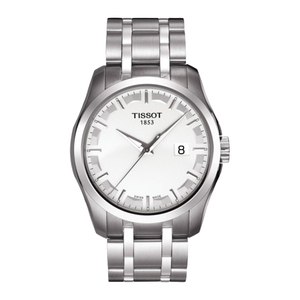 瑞士TISSOT天梭正品库图石英男表钢带手表腕表T035.410.11.031.00