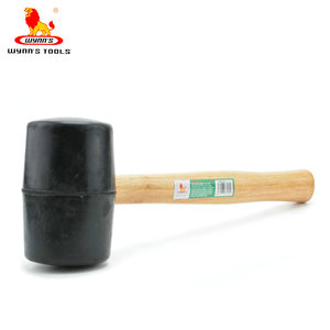 Wynns威力狮 木柄橡胶锤 黑色硬胶锤 黑胶锤 酒瓶锤 橡皮锤 W0165