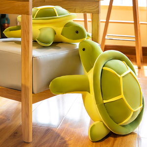 大乌龟毛绒玩具公仔抱枕绿色王八壳布娃娃儿童玩偶网红女孩小乌龟