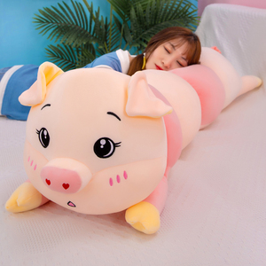 可爱猪猪毛绒玩具超软布娃娃床上小猪公仔儿童睡觉抱枕女生萌玩偶