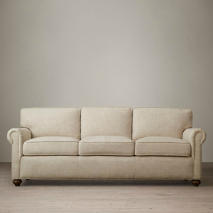 美式布艺沙发三人位客厅小户型法式组合现代简约双人单人家具定制