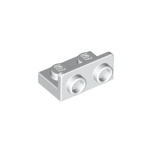 乐高LEGO零件 99780 1×2反向托架壁板 白色 6070698