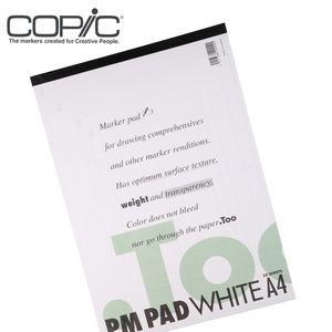 copic PM PAD WHITE马克笔本专用纸 手绘 拍纸簿/半透明A4A3