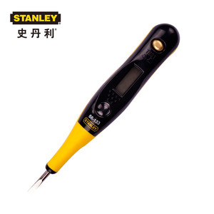 STANLEY/史丹利高级数显测电笔66-133-23LED验电笔试电笔