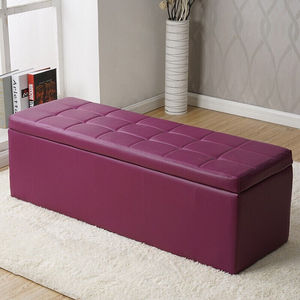 沙发凳长板凳家用凳子条凳长方形床榻卧室床头简约紫色长100X宽40