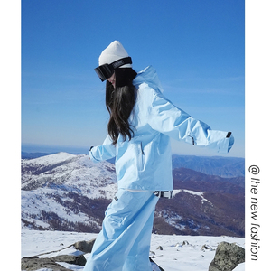 东北极寒棉服女款冬季零下度冲锋衣加绒滑雪套装哈尔滨防寒裤子
