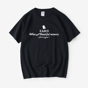 日本组合ZARD音乐周边T恤短袖圆领夏季男女情侣装上衣宽松半袖衣