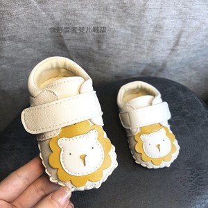 婴儿鞋春秋0-6-89-12个月男女宝宝软底透气学步鞋一岁新生儿鞋子
