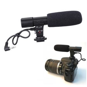 新款 MIC-01单反相机DV摄影机专业采访新闻录音话筒 立体声麦克风