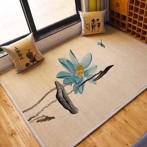 定制竹编日式瑜伽垫竹地毯客厅家用榻榻米垫子飘窗垫地垫防滑加厚