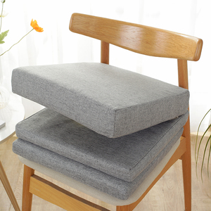高密度海绵坐垫加硬红木茶椅垫沙发垫屁垫办公室久坐座椅垫增高垫