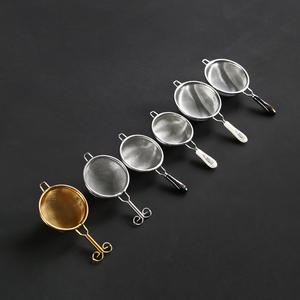 晟窑304不锈钢茶漏茶叶过滤器创意泡茶纯铜手工茶滤功夫茶具配件